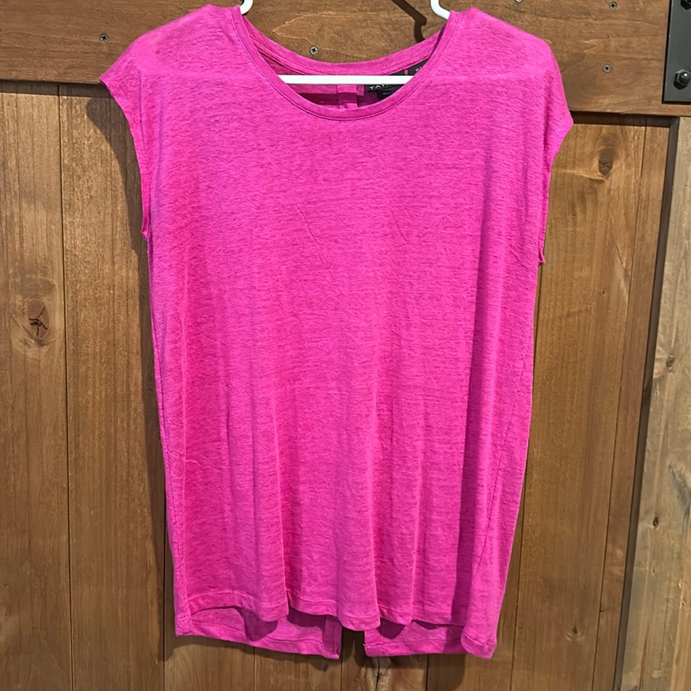 Linen Sleeveless Blouse